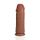Dildo realistyczne RealRock grube proste bez jąder cieliste 25 cm