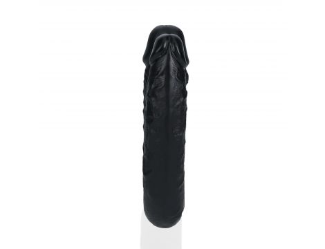Dildo podwójne w kształcie U RealRock 12,7 cm czarny - 7