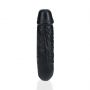 Dildo podwójne w kształcie U RealRock 12,7 cm czarny - 6