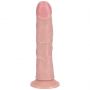 Vibrating Regular Curved Cock - 6 / 15,5 cm - Flesh - 6