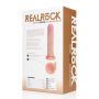 Wibrator realistyczny RealRock zakrzywiony 20 5 cm cielisty - 4