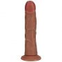 Wibrator realistyczny RealRock zakrzywiony 20,5 cm cielisty - 8