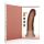 Wibrator realistyczny RealRock zakrzywiony 20,5 cm cielisty