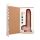 Wibrator realistyczny RealRock z jajami cielisty 25 cm