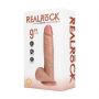 Wibrator realistyczny RealRock z moszną cielisty 25 cm - 2