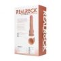 Wibrator realistyczny RealRock z moszną cielisty 25 cm - 4