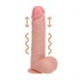 Wibrator realistyczny RealRock posuwisty 20,5 cm cielisty - 4