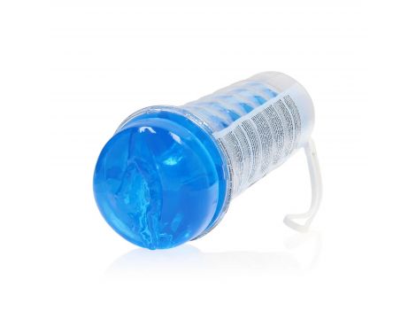 Masturbator RealRock Easy Rider niebieski TPE 21,5 cm - 5