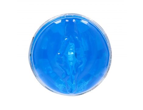 Masturbator RealRock Easy Rider niebieski TPE 21,5 cm - 4