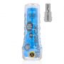 Masturbator RealRock Easy Rider niebieski TPE 21,5 cm - 3