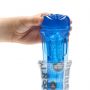 Masturbator RealRock Easy Rider niebieski TPE 21,5 cm - 8