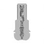 Masturbator RealRock Easy Rider niebieski TPE 21,5 cm - 7