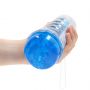 Masturbator RealRock Easy Rider niebieski TPE 21,5 cm - 10