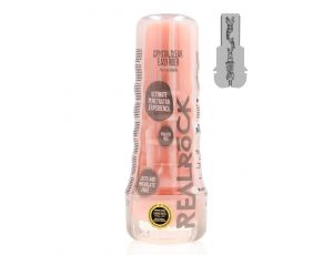 Masturbator waginalny RealRock Easy Rider cielisty TPE 21,5 cm