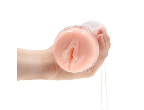 Masturbator waginalny RealRock Easy Rider cielisty TPE 21,5 cm - 7