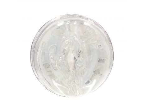Masturbator RealRock Easy Rider przezroczysty TPE 21,5 cm - 4