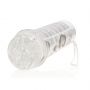 Masturbator RealRock Easy Rider przezroczysty TPE 21,5 cm - 7