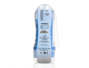 Masturbator teksturowany RealRock niebieski 21 cm