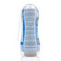 Masturbator teksturowany RealRock niebieski 21 cm - 6