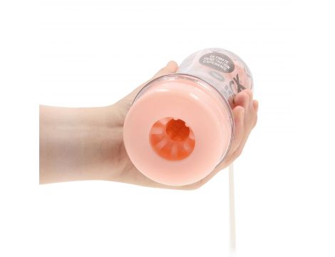 Masturbator teksturowany RealRock TPE 21 cm - 7