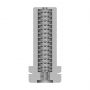 Masturbator teksturowany Easy Rider RealRock transparentny 21 cm - 10