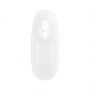 Wibrator LED RealRock przezroczysty TPE 16,5 cm - 5