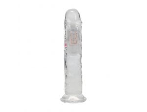 Wibrator realistyczny RealRock przezroczysty 20 cm