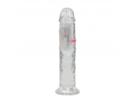 Wibrator realistyczny RealRock przezroczysty 20 cm - 4
