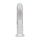 Wibrator realistyczny RealRock przezroczysty 20 cm