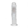 Wibrator realistyczny RealRock przezroczysty 22 cm - 6