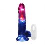 Wibrator realistyczny RealRock przezroczysty 22,5 cm - 3