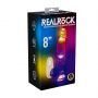Wibrator realistyczny RealRock przezroczysty 22,5 cm - 2