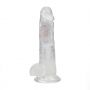Wibrator realistyczny RealRock przezroczysty 22,5 cm - 4