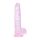 Realistyczne dildo z jądrami RealRock różowe 12,7 cm