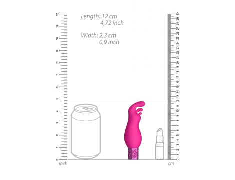 Exquisite - Rechargeable Silicone Bullet - Pink - 2