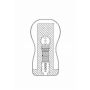 Masturbator analowy Easy Rider ShotsToys 15.7 cm wodoodporny - 3