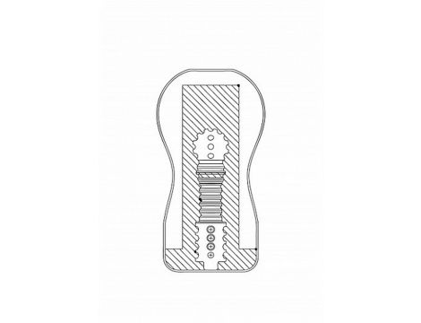Masturbator Easy Rider ShotsToys Real Skin 15.7 cm - 2