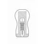 Masturbator analny Real Skin Dark Easy Rider ShotsToys 15,7 cm - 2