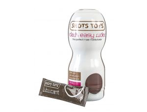 Masturbator usta Dark Easy Rider ShotsToys 15,7 cm