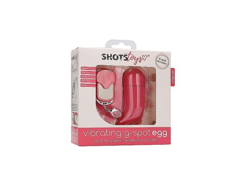 Wireless Vibrating G-Spot Egg - Big - Pink - 3