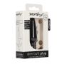 Smukły korek analny silikonowy ShotsToys czarny - 4