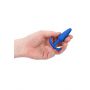 Korek analny silikonowy ShotsToys niebieski - 2