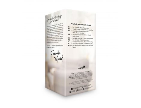 Masturbator French Maid S-Line cielisty TPR 13 cm - 3