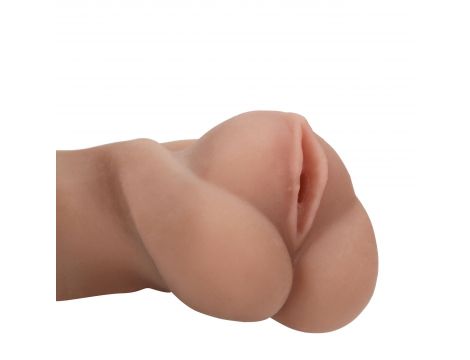 Masturbator waginalny Nauczycielka S-Line opalony TPR 10 cm - 7