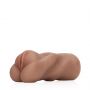 Masturbator waginalny Nauczycielka S-Line opalony TPR 10 cm - 4