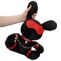 Królik bondage pluszowy S-Line welwetowy duży czarny - 7
