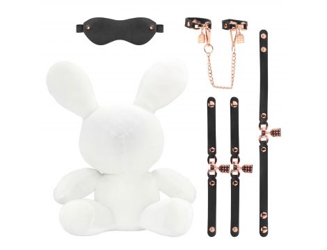 Pluszowy królik bondage S Line aksamitny duży biały - 2