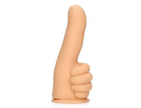 Dildo kciuk S Line cieliste silikonowe - 2