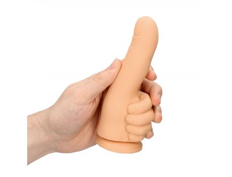 Dildo kciuk S Line cieliste silikonowe - 8