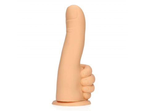Dildo kciuk S Line cieliste silikonowe - 7